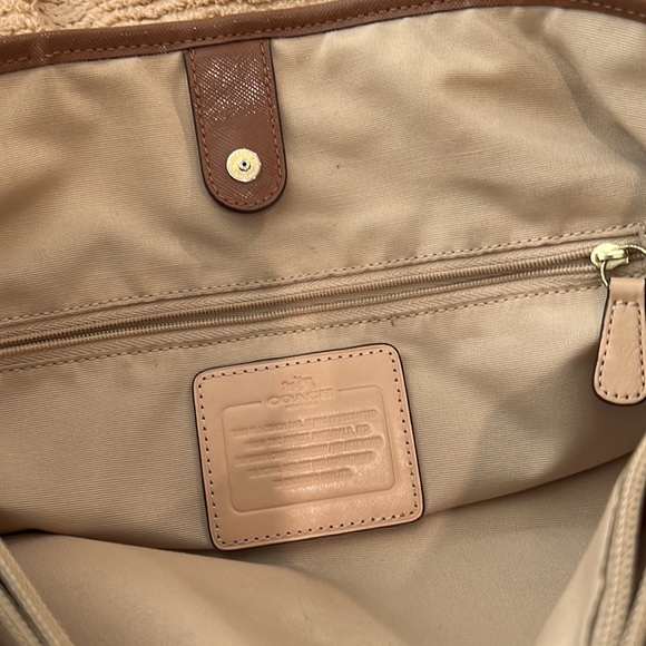 Leather Coach New York bag Brown  one size - Picture 7 of 11